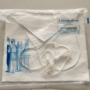 Vintage Freemasonry Masonic Apron Ihling Bros. Everard Co. Halifax Lodge 81